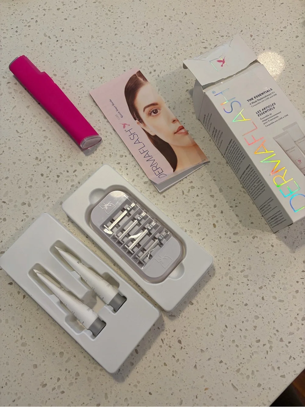 Dermaflash Luxe+ Precision Facial Exfoliator — Pop Pink